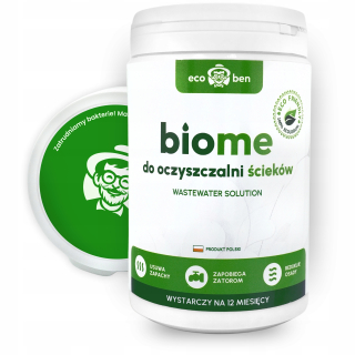 BIOME baktérie pre domáce čistiarne odpadových vôd Príprava Medium 1KG ROK